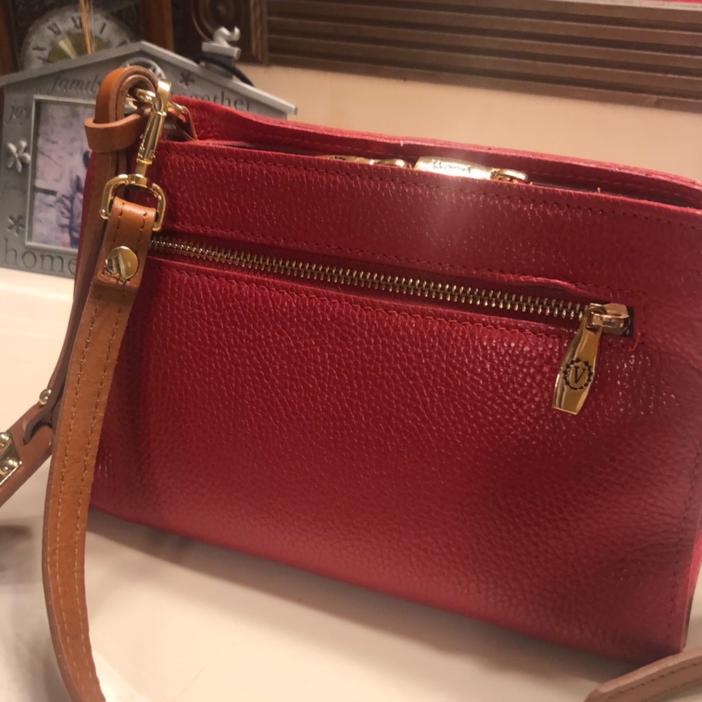 Valentina leather purse